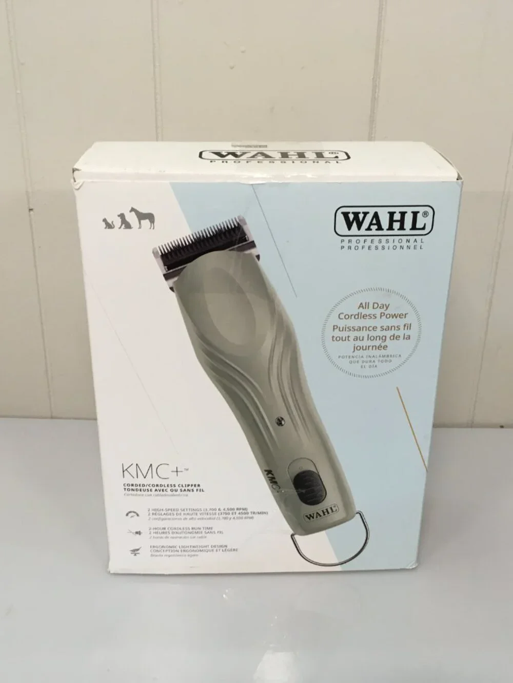 NEW Wahl Professional Animal KMC+ Complete Cordless Mint Green #10 Blade VIDEO